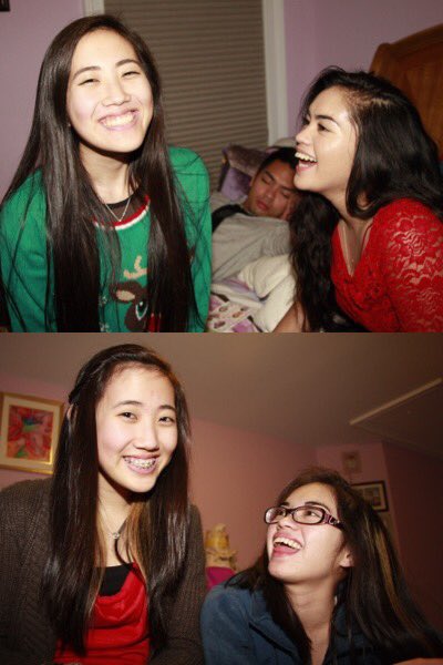 chhhesss's tweet photo. Christmas 2012 - 2015 ft. sleeping @fwenzeh https://t.co/9FTRJbExE8