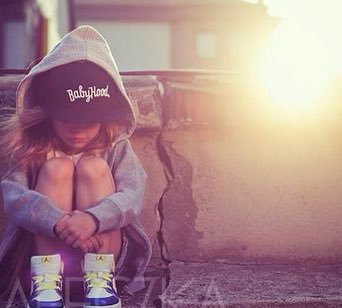 ~Sits outside looking at my feet~