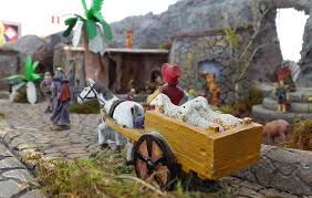 #Ovejas y #queso imprescindibles en el Belén navideño. Ovejas como símbolo Jesús es el buen Pastor.