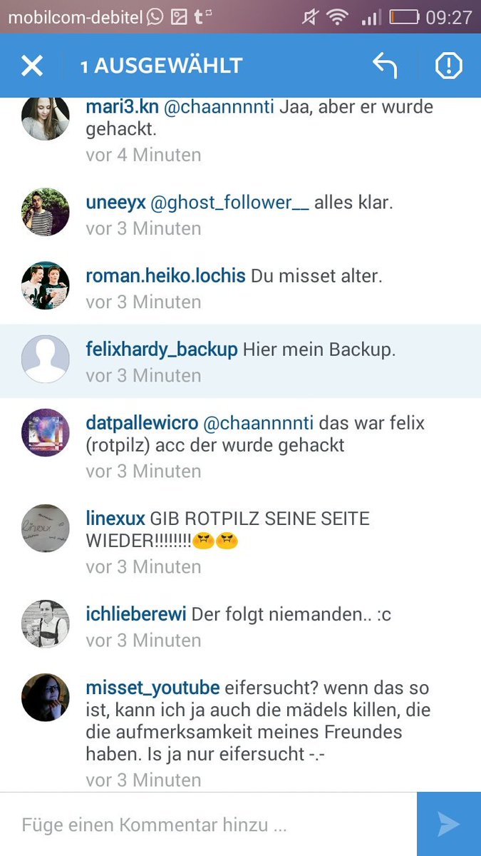 _PaloNews_'s tweet photo. @RotpilzNews wenn ihrs nicht mitbekommen habt, es gibt jetzt eine zweite Seite, evtl auch n fake wegen dem follow https://t.co/eg391sXoSP