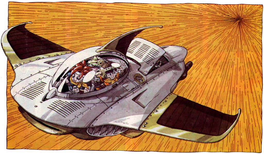 やっぱりクロノトリガーのイラスト最高すぎるな‥画集『鳥山明の世界