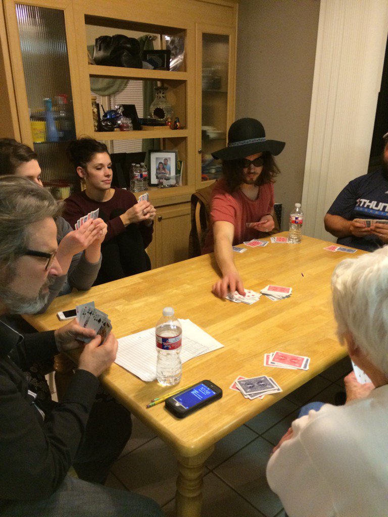 connie1aog's tweet photo. Serious Michigan rummy! Last hand #nodiscard https://t.co/Ikzyn1tZUy