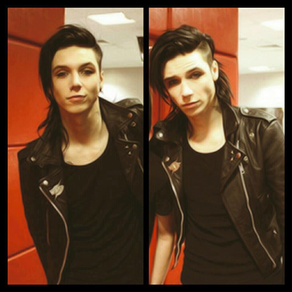 Today marks 25 years of unspeakable charming Andy Biersack. Andy, I congratulate You happy Birthday! 
Your army:) 