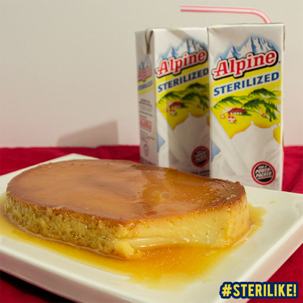 AlpineMilkPH's tweet photo. May leche flan pa ba from yesterday's Christmas celebration? Try it with Alpine Sterilized Milk! :) https://t.co/tiwhEeb0Vt