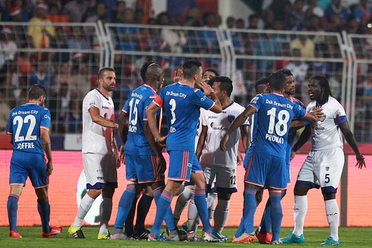 News18Sports's tweet photo. #ISL2015: AIFF disciplinary committee to take action against @FCGoaOfficial
https://t.co/axWSnStvYV https://t.co/VZbe2EwsRw