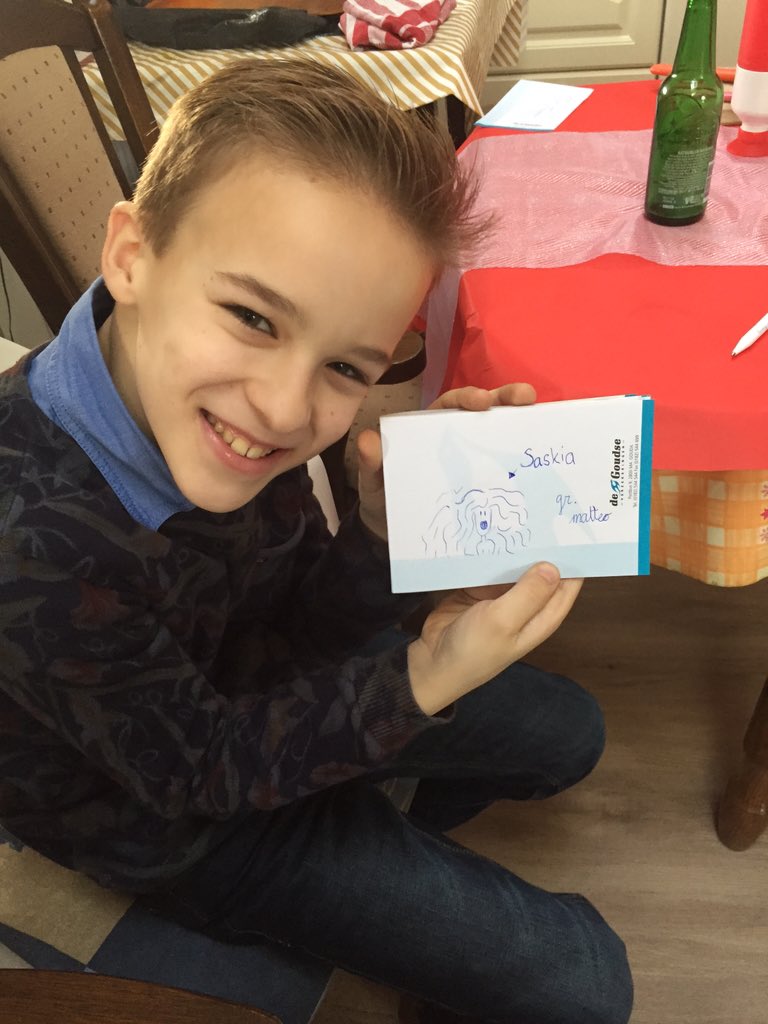 JaapLoonen's tweet photo. @SaskiaWeerstand groetjes van je grootste fan! 🎅🏻🎄 https://t.co/XClofljuaT