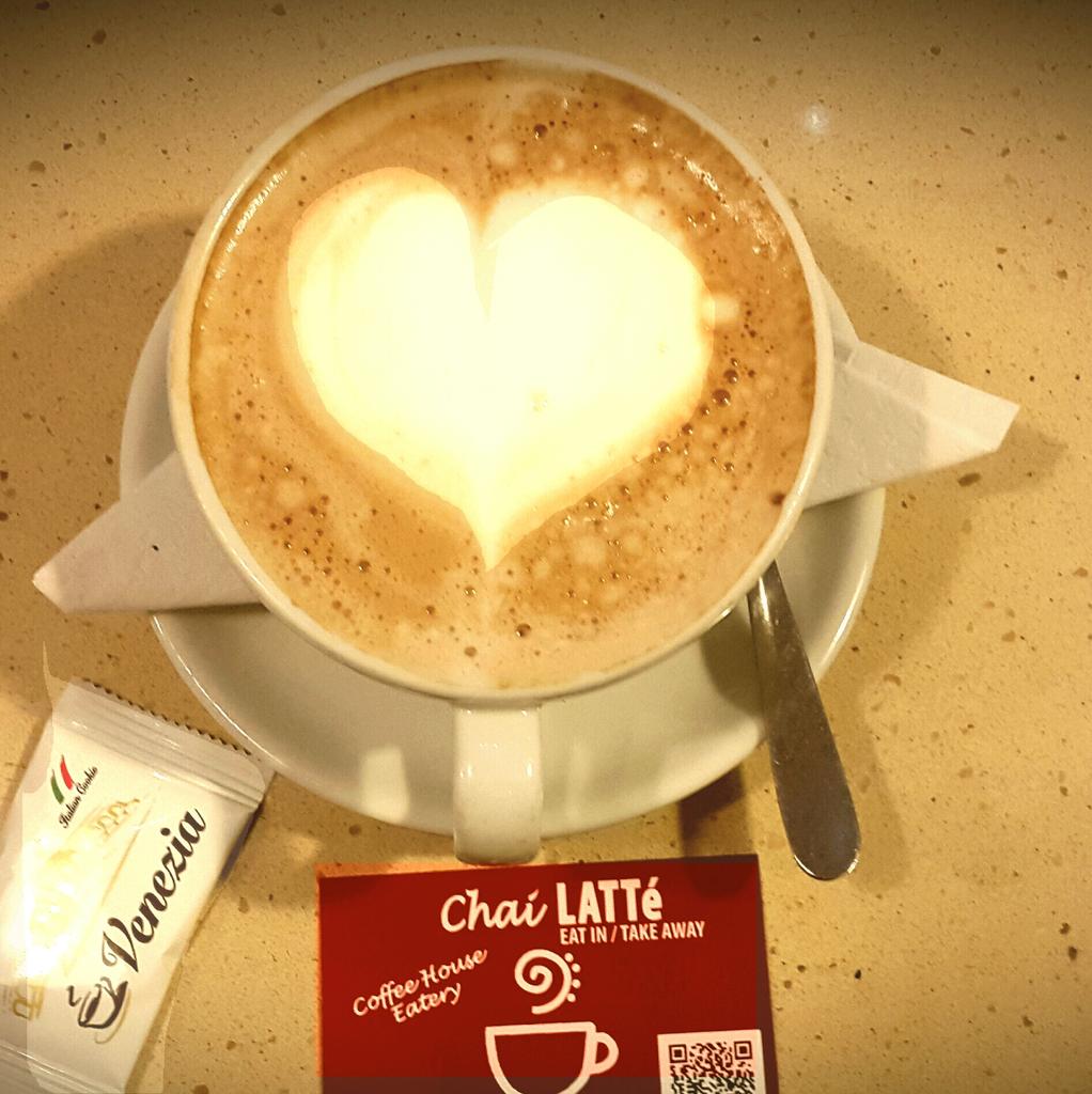 ChaiLatteCafe's tweet photo. Heading for the #manchestersales. Grab yourself a #coffee. We're on route from some cheap parking. https://t.co/F05wSZQmAk