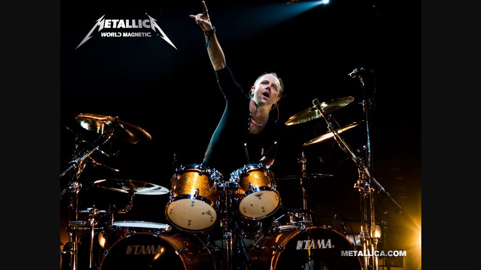  Happy birthday Lars Ulrich, de best drumer of the world!! 