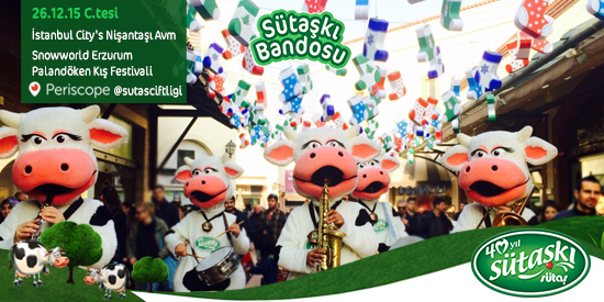 SutasCiftligi's tweet photo. #SütaşkıBandosu her yerde karşınıza çıkabilir! :) Eğlenceye hazır olun!
#Snowworld2015 @snowworldturkey https://t.co/3opIMoVFtF