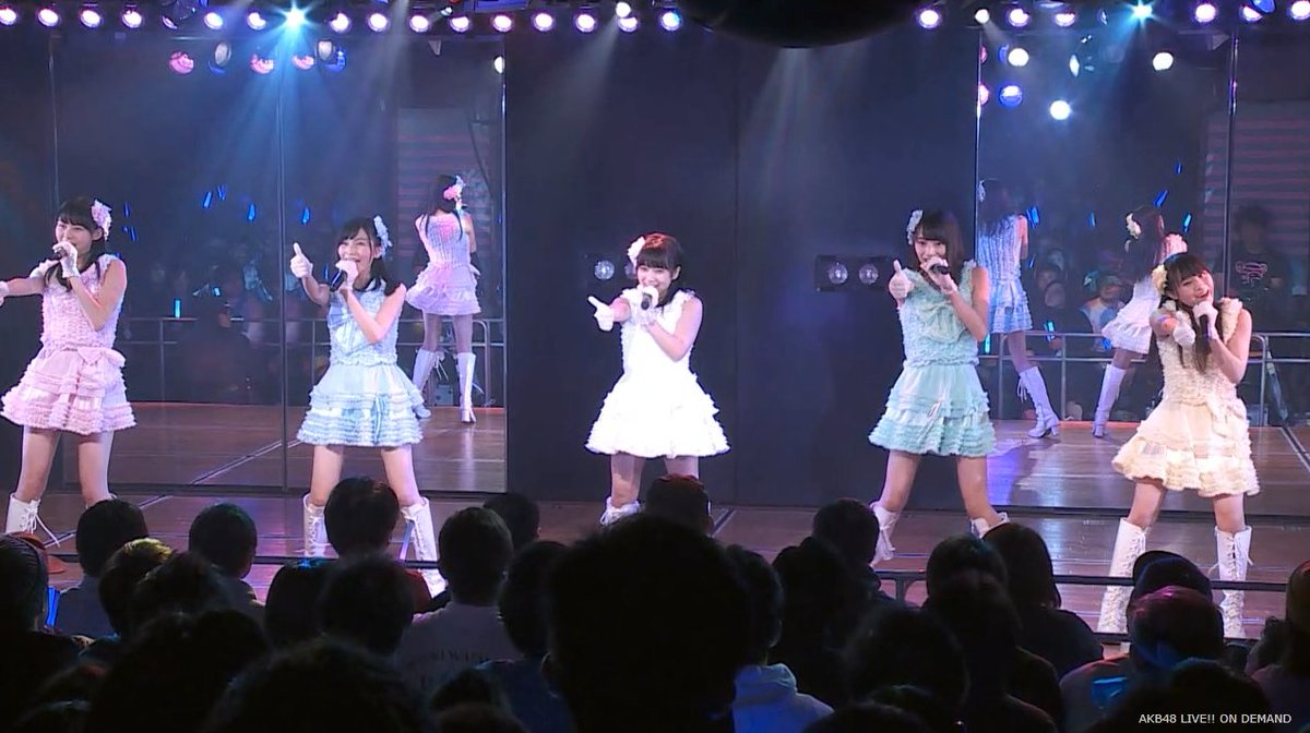 Akb48 情報 画像集 على تويتر チームbただいま恋愛中 7時12分の初恋 矢吹奈子 白 福岡聖菜 青 達家真姫宝 ピンク 後藤萌咲 緑 坂口渚沙 黄 T Co Uz6cyed9jp