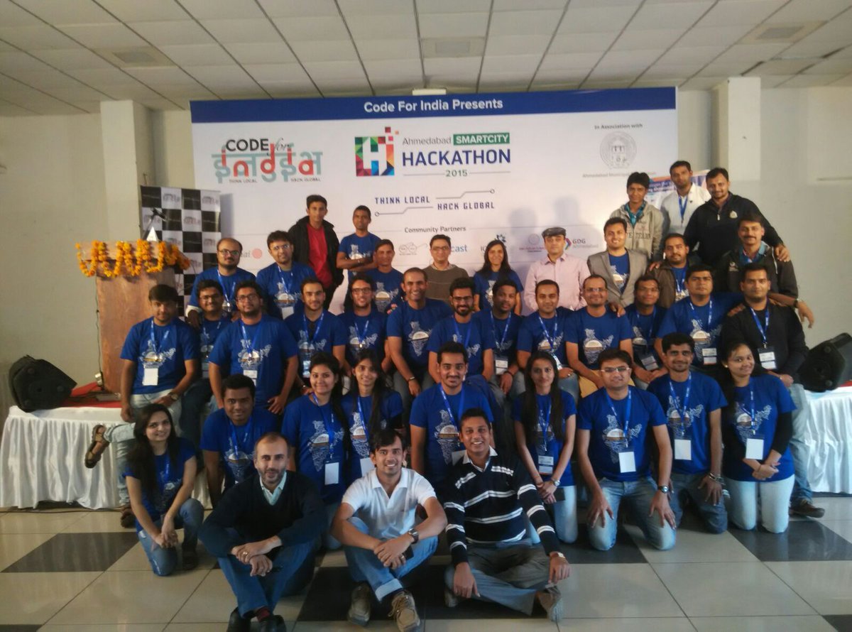 harendrasingh's tweet photo. After Long Hours of working and Successfully Running the #CodeForAhmedabad  Event in #Ahmedabad ... volunteer Click https://t.co/m7oZFDiXfV