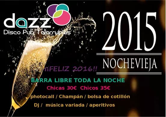 Últimos días para apuntarse al cotillón de Nochevieja!! Contacta con nosotros en la disco, por privado o whatsapp