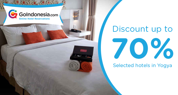 #PROMO OF THE MONTH! Hotel favoritmu di #Yogyakarta kini diskon sampai 70%! Book now >> ow.ly/Tz1Lo