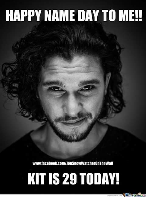 Happy birthday, Kit Harington!   