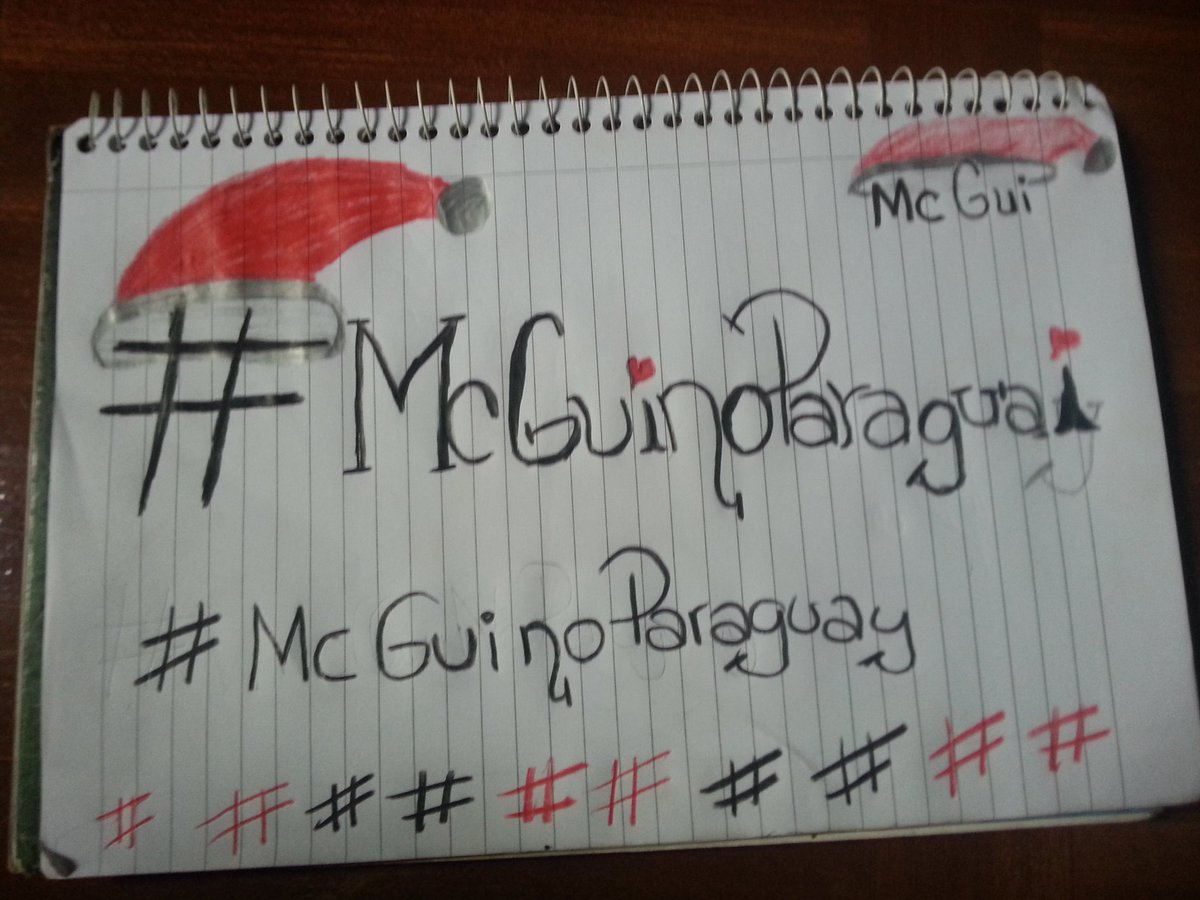 mercebdes's tweet photo. #mcguinoPARAGUAI https://t.co/1SJLmBdmKA