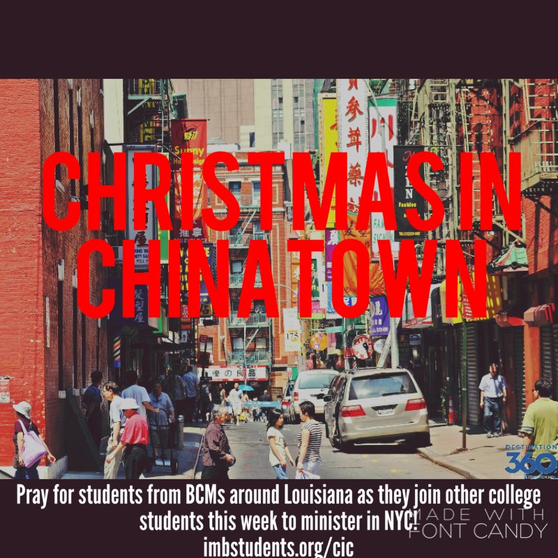 LSUBCM's tweet photo. Pray for students from Louisiana BCM as they serve in NYC! #labcm #CICNYC15 #golamissions #imbstudents #labaptist https://t.co/bH5F8SHJL5