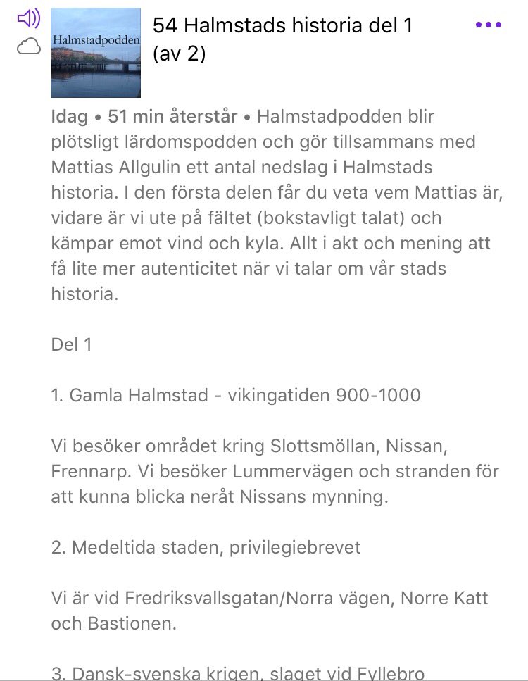 Stoltheten har inga gränser när man kan lyssna på min bror när han pratar om Halmstads historia i Halmstadpodden!