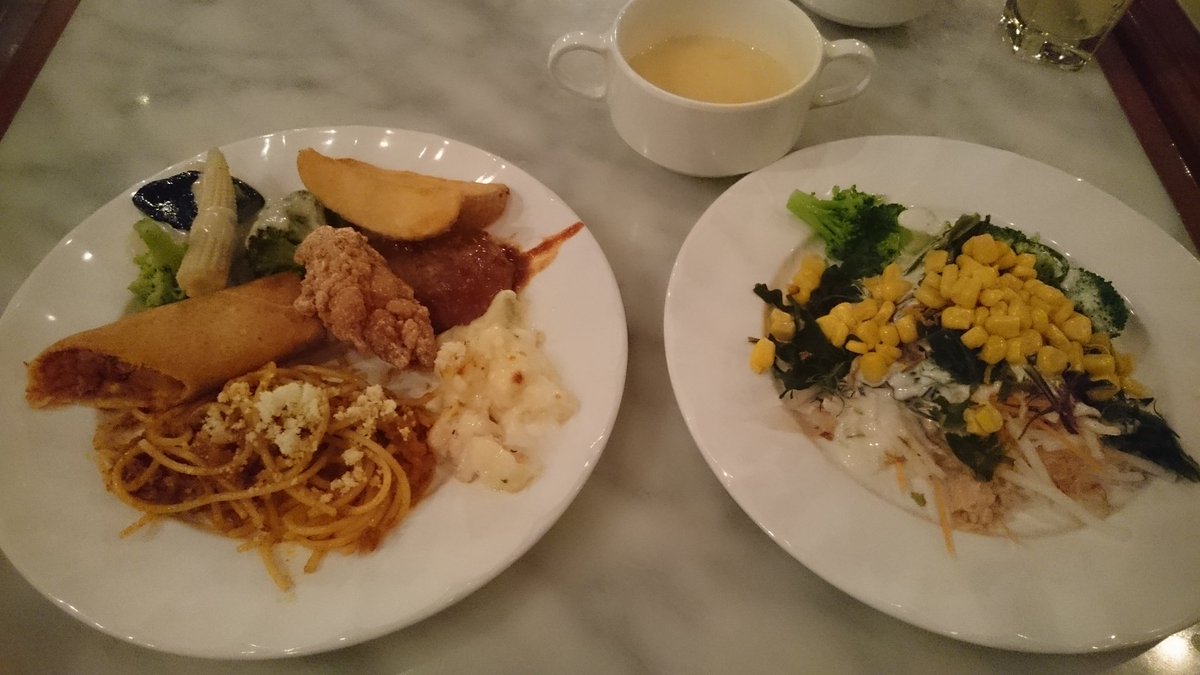 りの 夕飯なう セイリングデイビュッフェ ディズニーシー T Co Sjzkw7qjvj