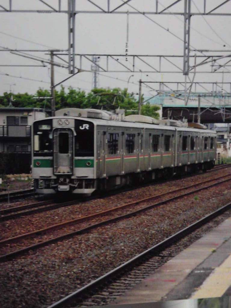 仙台発の701系使用のいわき行きのうち、8時台と16時台の列車は後ろ2両