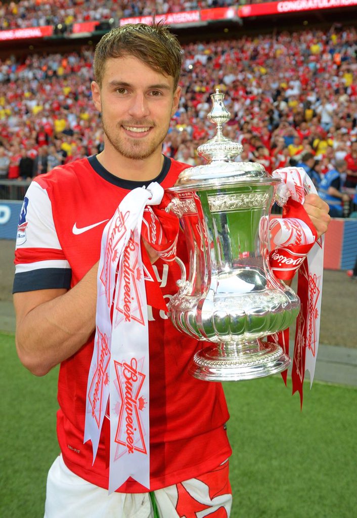 Happy Birthday to Aaron Ramsey. Forever in his debt for the goal that won us the FA Cup. Hero. 