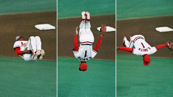 Happy birthday to Ozzie Smith. 15X an all-star. HOF. WS champ. Silver Slugger. Gold Glove. 