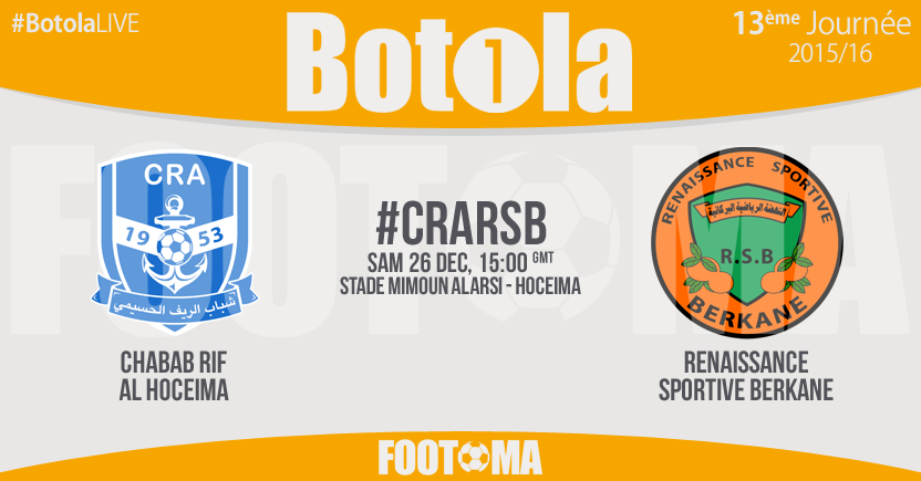 FOOTOMA's tweet photo. #CRARSB, 13e journée de la #BotolaPro, à partir de 15:00. #BotolaLIVE https://t.co/MojsrkTQtw