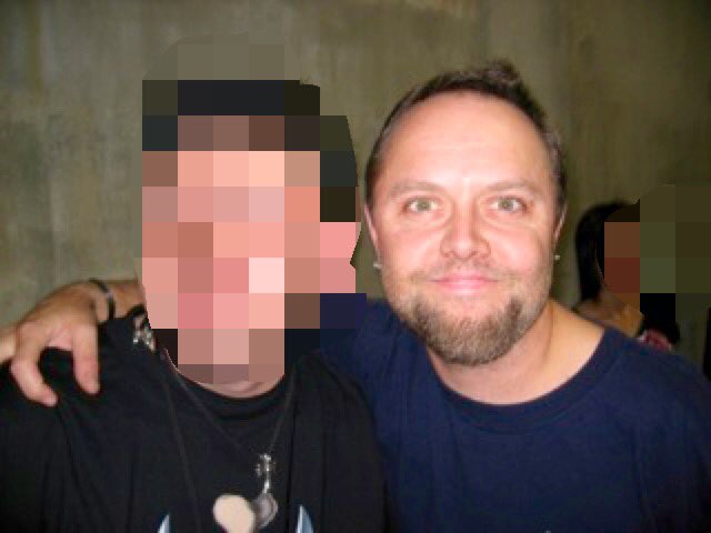 Happy birthday  Lars Ulrich .
\"Mr.Ulrich and me\"  