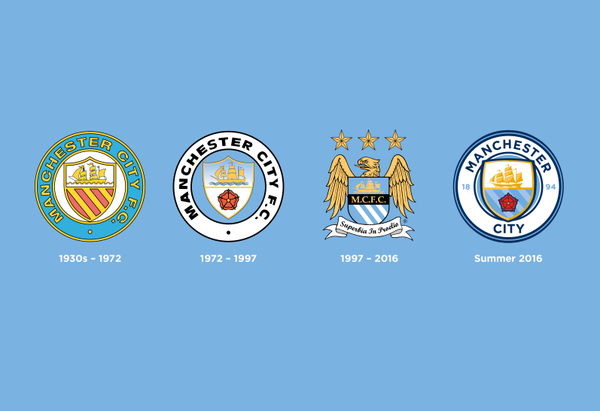 Manchester City Sur Twitter マンチェスターシティは 新しいエンブレムを発表しました T Co Hgttxzja T Co Txq0qtmy9i