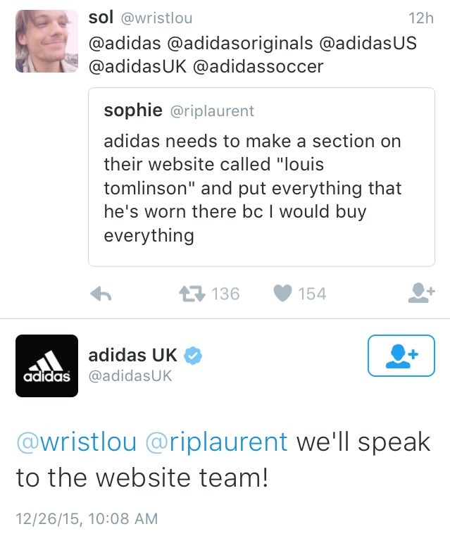 adidas us twitter uk