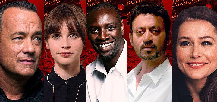 InfernoDr's tweet photo. Full Cast for Angels &amp; Demons Sequel Inferno ; Tom Hanks; Felicity Jones ;Irrfan Khan Omar Sy ;Sidse Babett Knudsen https://t.co/EM0InNBwQo