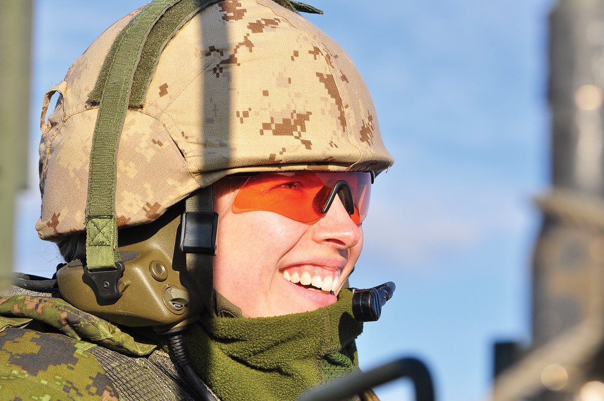 CanadianArmy's tweet image. #YearInReview November 2015 - Army acronyms challenge actress in #HyenaRoad: ow.ly/WgQFB
