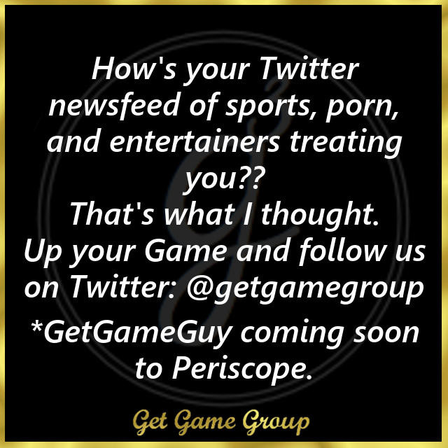 GetGameGroup's tweet photo. Tired of the same old #BS? #FollowMe #Twitter #UpYourGame #DatingAdvice #RelationshpAdvice #Game #GetGame https://t.co/LnDWvbQMXG