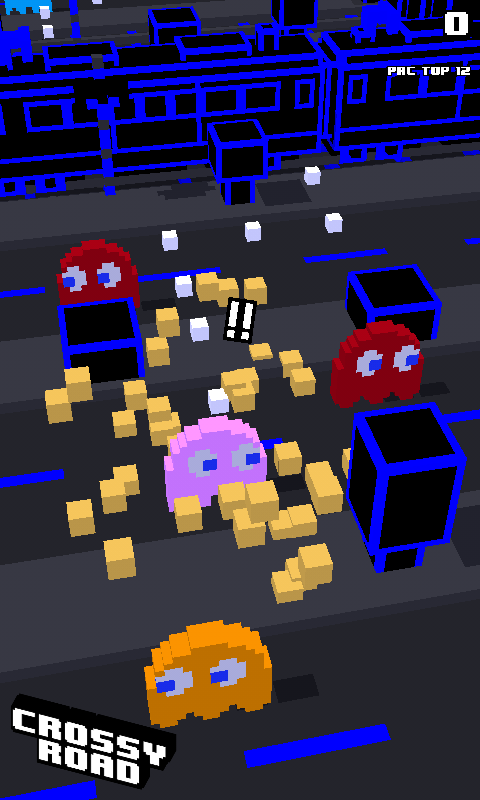 Ap0KlypSe's tweet photo. Pac Man is GAME OVER !!!!!
#CrossyRoad 
#DeceptionDePacman https://t.co/6hDmktPhB5