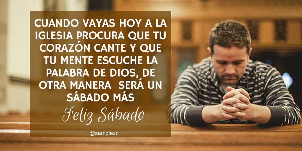 samglezc's tweet photo. y de Sábado en Sábado, vendrán adorar delante de mí, dice Jehová [Isa. 66:23] #FelizSábado #AdventistasDeTodoElMundo https://t.co/A0Iq729yOP