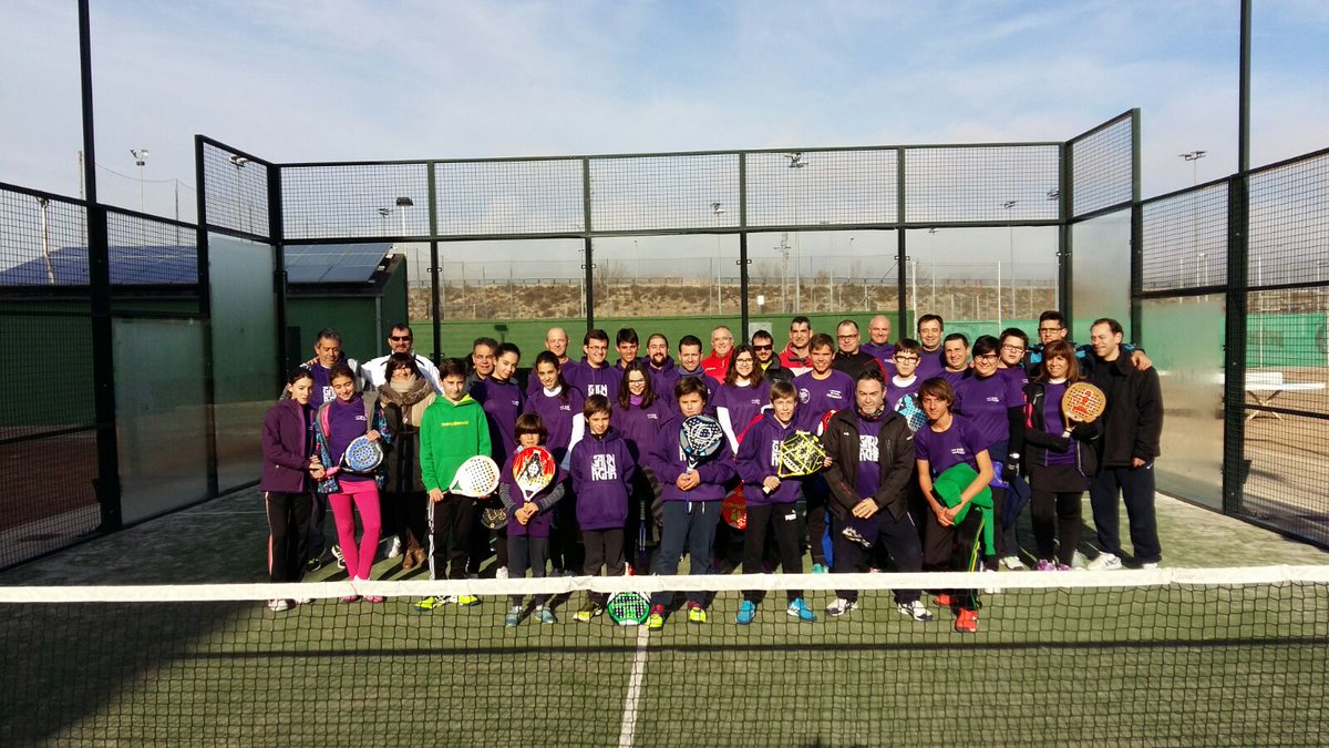 Muchas gracias a todos los que habéis venido esta mañana a jugar el torneo Peña Garnacha de pádel, ha sido un éxito!