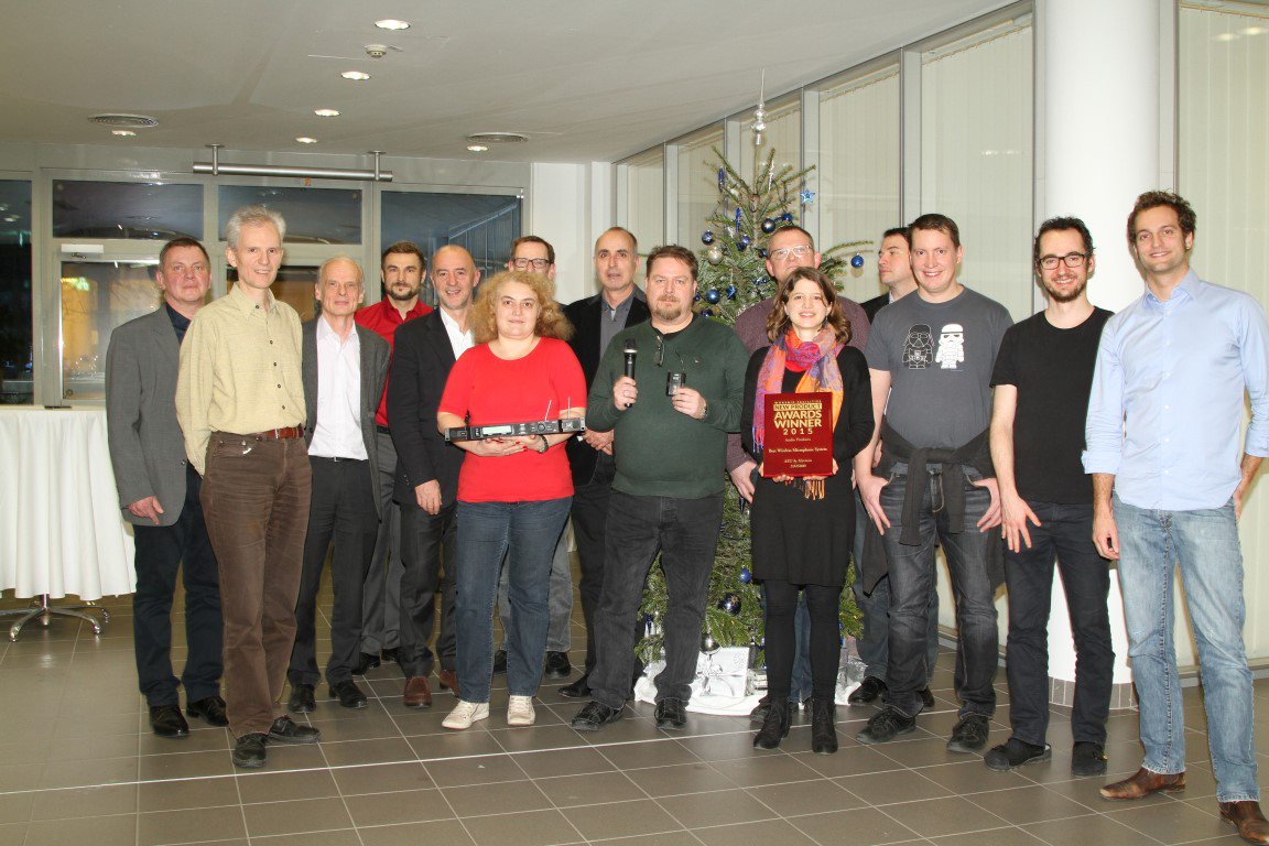AKGaudio's tweet photo. Look what we found in our stocking in Vienna—Our @WFX Award for AKG #DMS800 https://t.co/aKlmAVYEIy