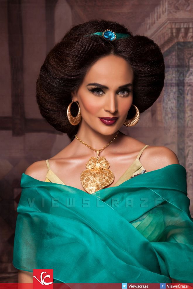 Viewscraze's tweet photo. #ColorEverAfter: @iMehreenSyed as Jasmine for @LOrealParisPK 
Pictures: https://t.co/Kaa39zcUi8 https://t.co/wc8JC5Hsfo