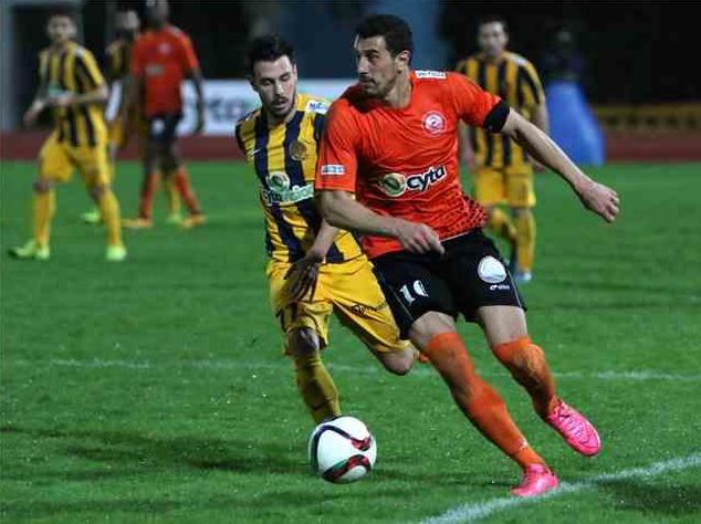 Bojan Markoski playing for Ayia Napa