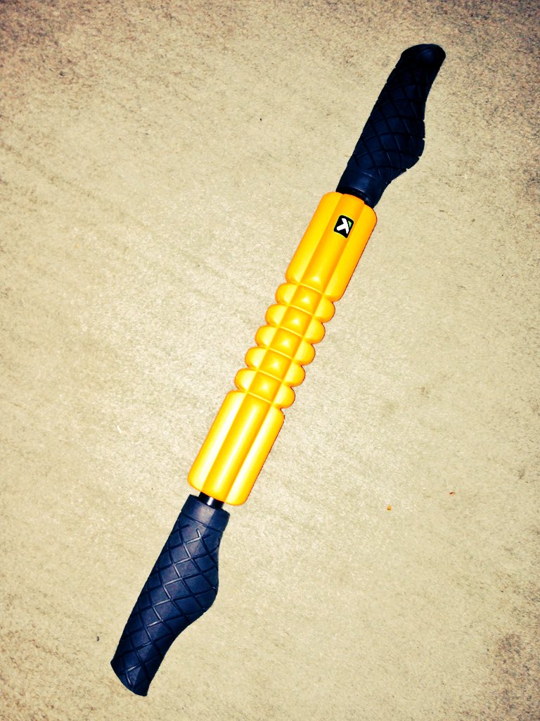 barnessj's tweet photo. Where's your tool? What tool? This @TPtherapy tool! #tptherapy #gridstk #foamroller #massage #ukrunchat #recovery https://t.co/TJpSmAyo94