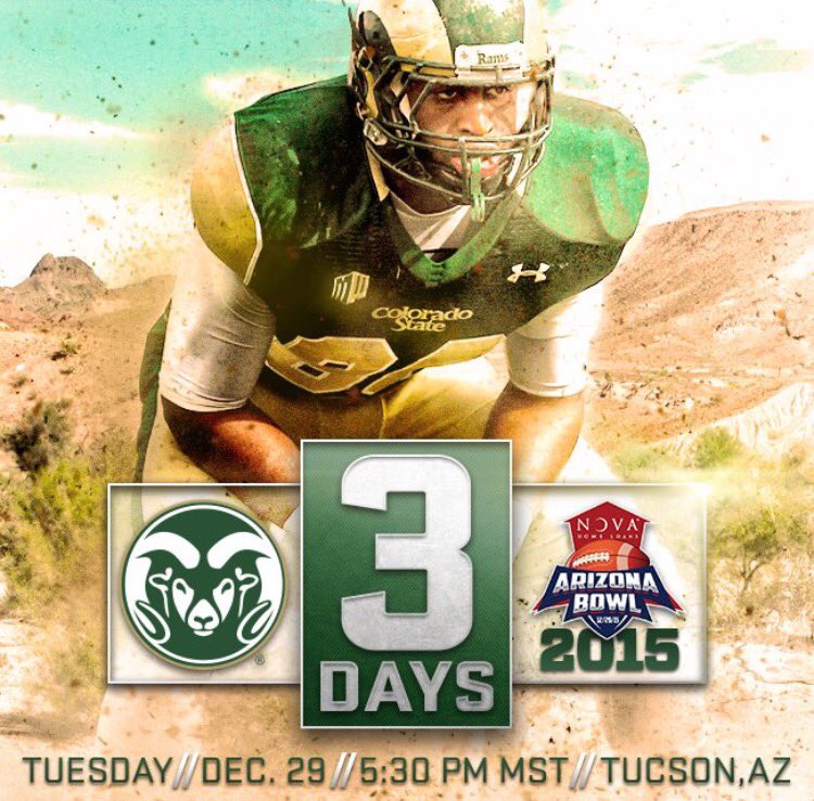 CoachMikeBobo's tweet photo. Three more days until kickoff! @AZBowlGame #finishstrong #neversatisfied https://t.co/UINOE24FPQ