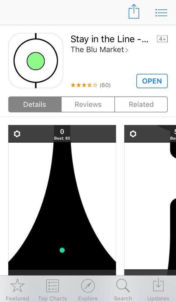 MuscleFltness's tweet photo. The 'Stay In The Line' app is so addicting! Can anyone beat my score? 😏 👉🏻 https://t.co/eEKnxTpW19 👈🏻 https://t.co/4B6E57JXKa