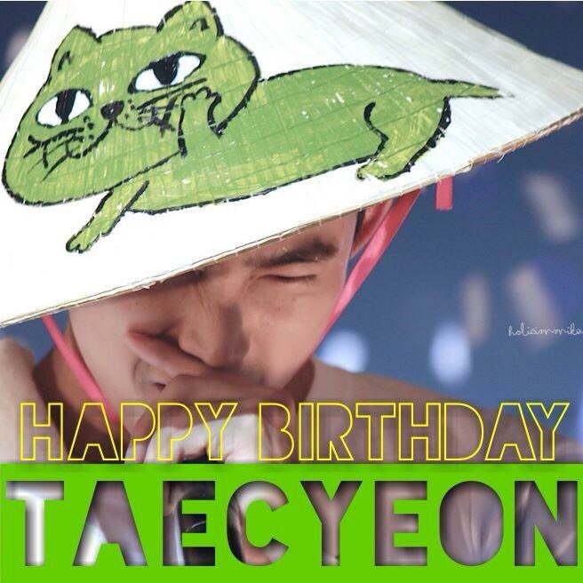 Happy Birthday!!!! Ok Taecyeon  Best Wishes for oppa  saranghae~     