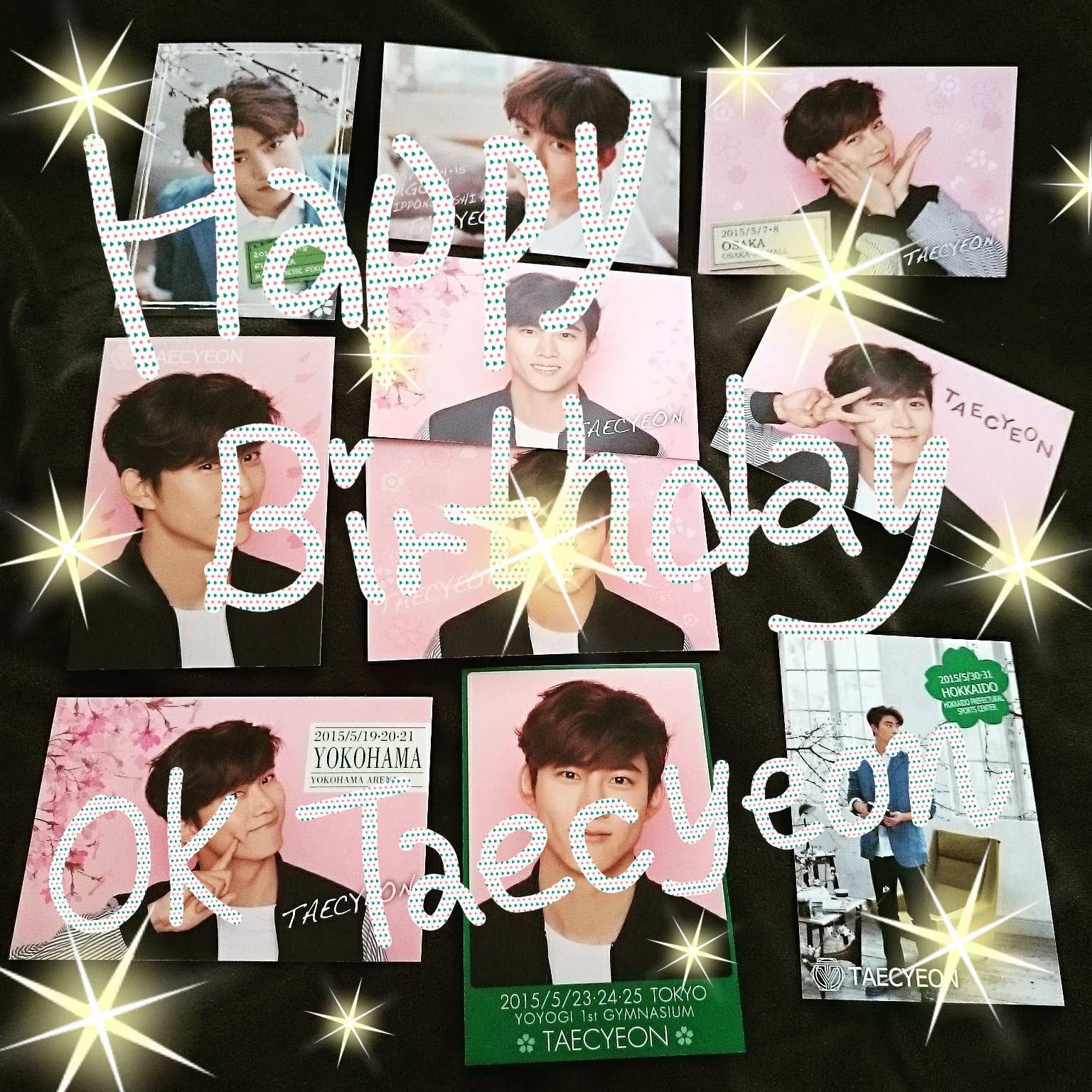   HAPPY BIRTHDAY OK Taecyeon You make everyone happy  anytime anywhere !!!!
love u  
