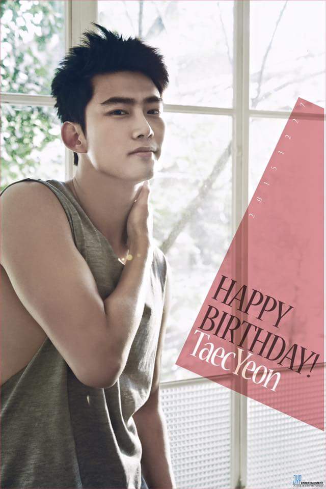Happy Birthday Ok Taecyeon !  Saranghae  