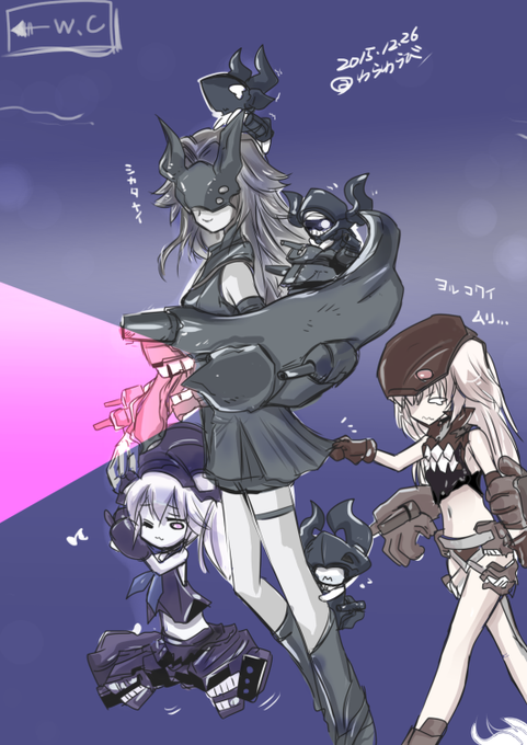 軽巡棲姫のtwitterイラスト検索結果