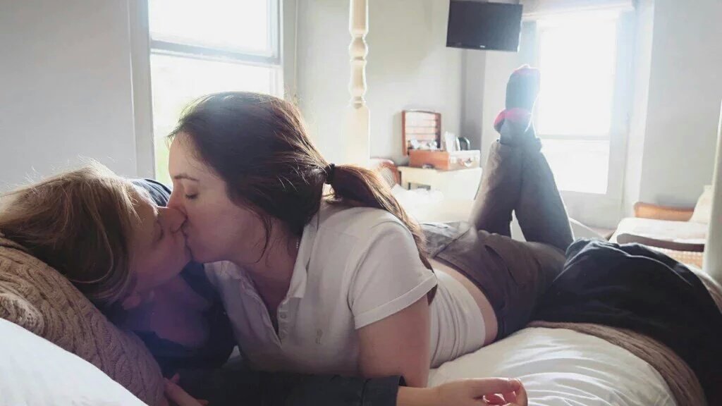 Girlfriend lesbo office sissy