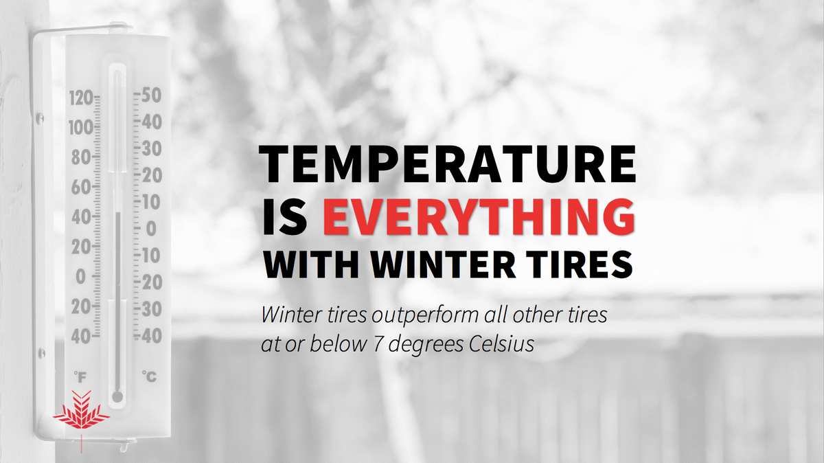 BeTireSmartCA's tweet photo. Fact: All-season tires start to harden when temps fall below 7°C. #WinterDriving https://t.co/aCjSSeGAhr