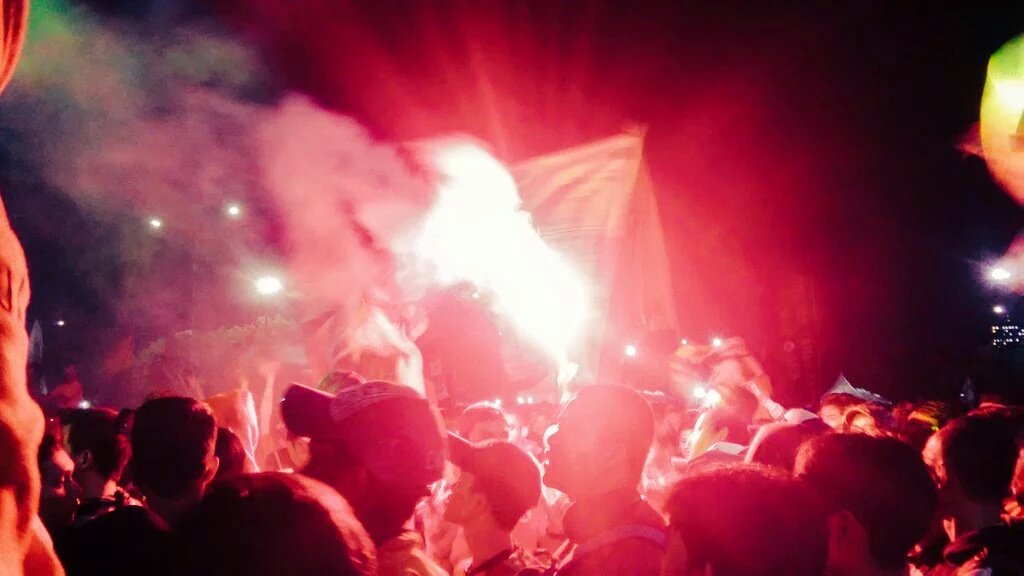 Ultramaniatics's tweet photo. Today in the top of 18th Jakmania  anniversary at JIExpo Kemayoran
(1) https://t.co/4qoTHoKo9e