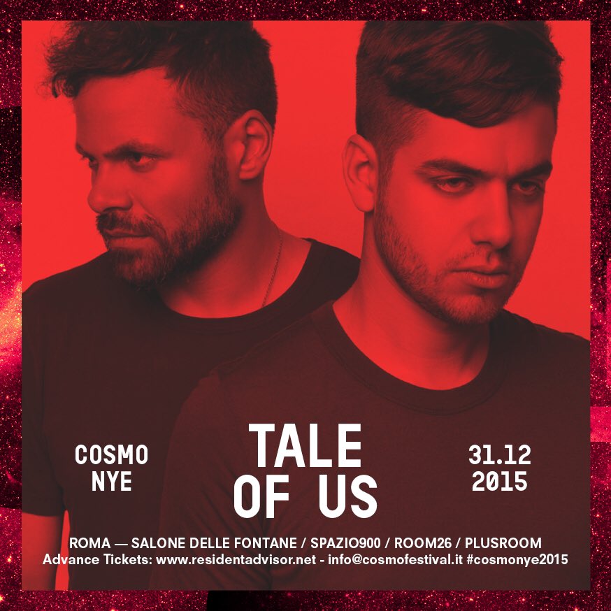 COSMO_FESTIVAL's tweet photo. -5 TO @COSMO_FESTIVAL !! 31.12.2015 #romeelectronicmusicfestival with @TaleOfUs !!  #Info on https://t.co/mrzWmhZMSP https://t.co/7Jp8iXojTh