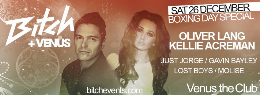 Back at <a href="/VenusManchester/">Venus Manchester</a> @bitchevents tonight with <a href="/DJOliverLang/">Oliver Lang</a> <a href="/djkellieacreman/">Kellie Acreman 🍕</a> #7amclose #housemusicallnightlong